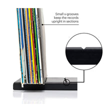 Charger l&#39;image dans la galerie, Rangement pour disques vinyles (50 LP, avec rainure d&#39;affichage)